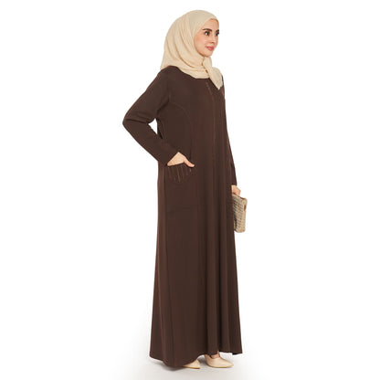 Embellished Pocketed Full Length Maxi Dress