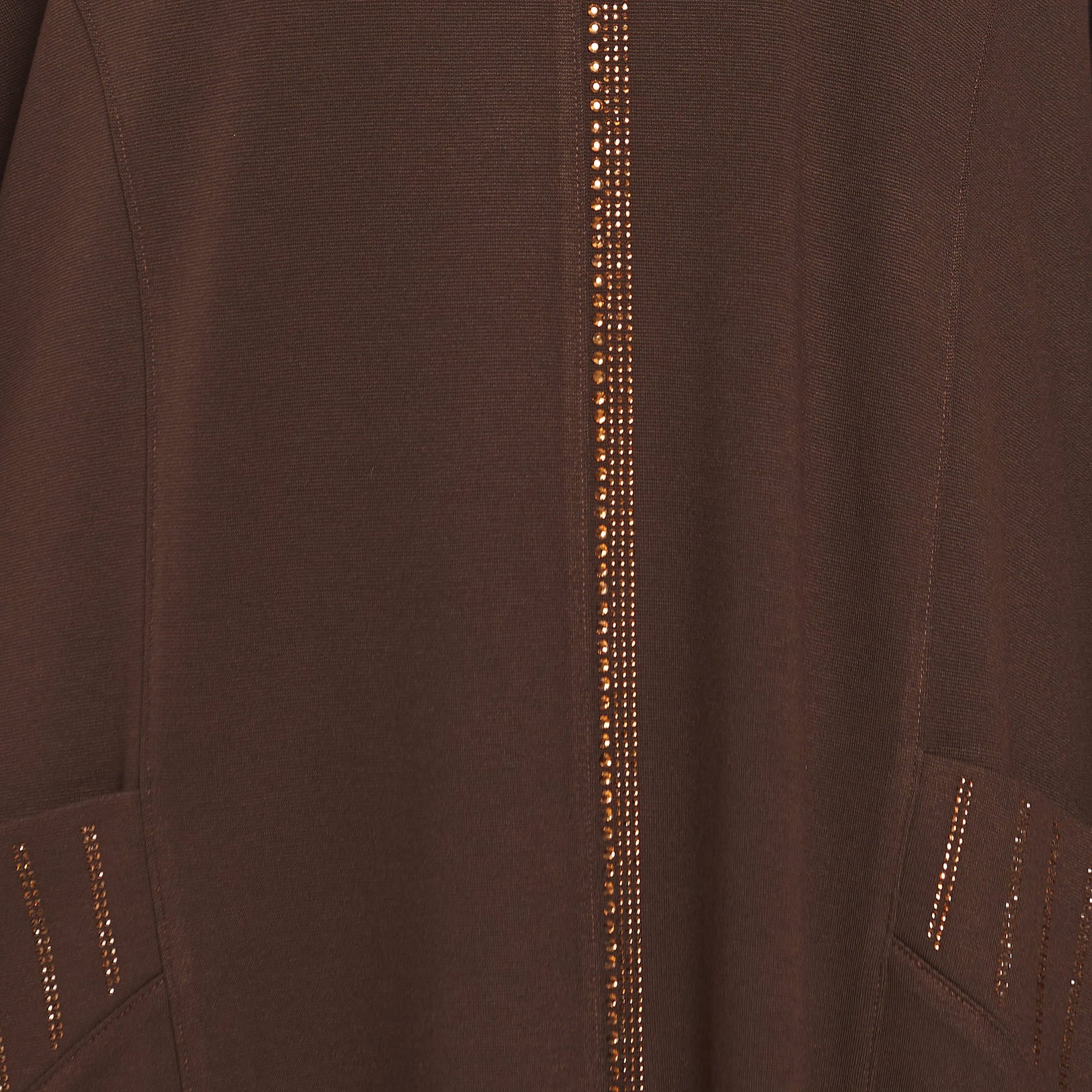 Embellished Pocketed Full Length Maxi Dress