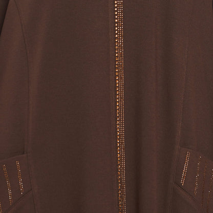 Embellished Pocketed Full Length Maxi Dress