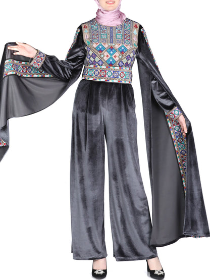 Embroidery Jumpsuit