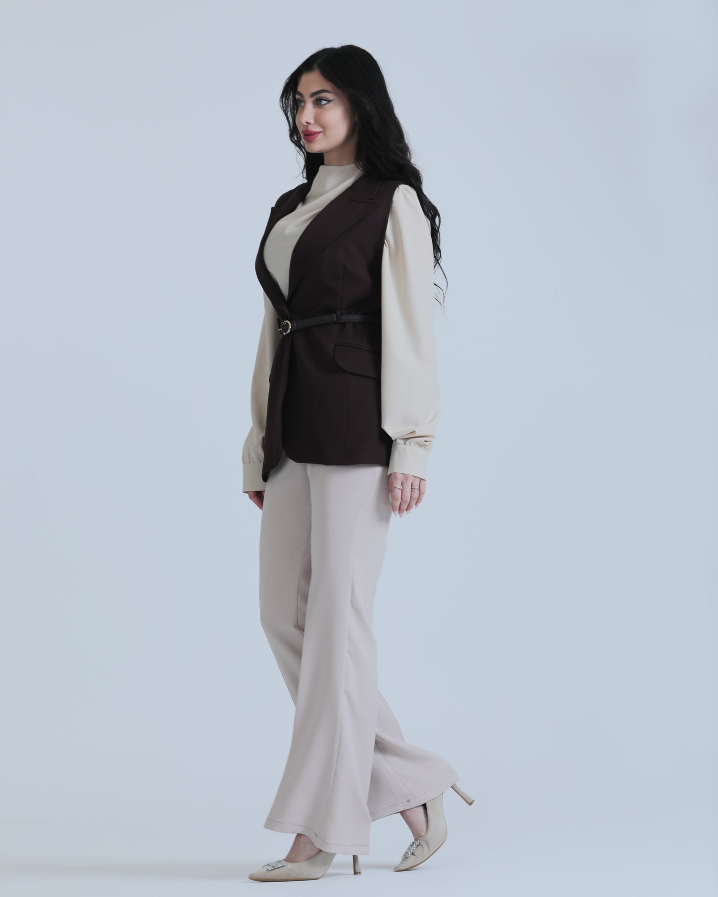Women's Vest with shirt