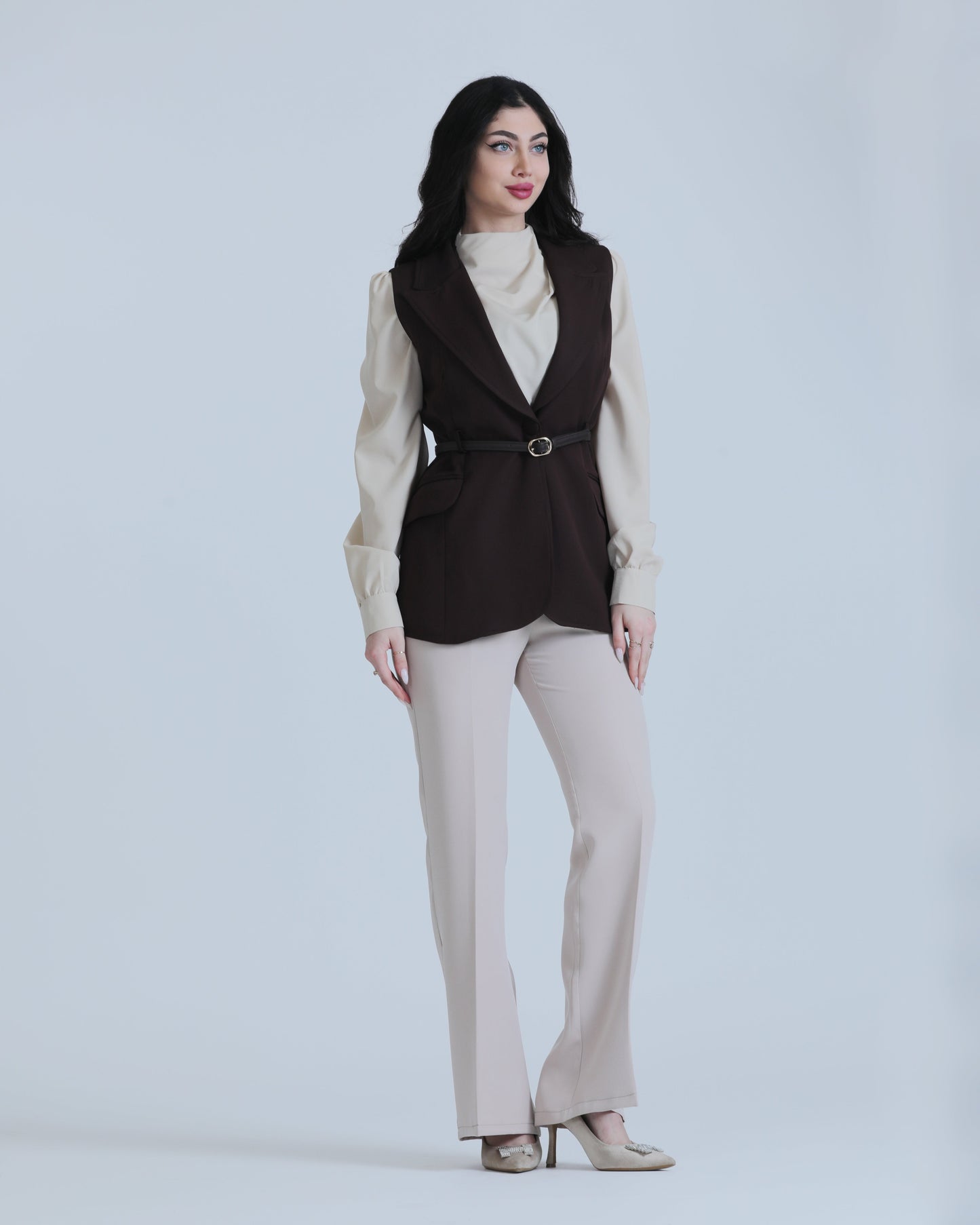 Women's Vest with shirt