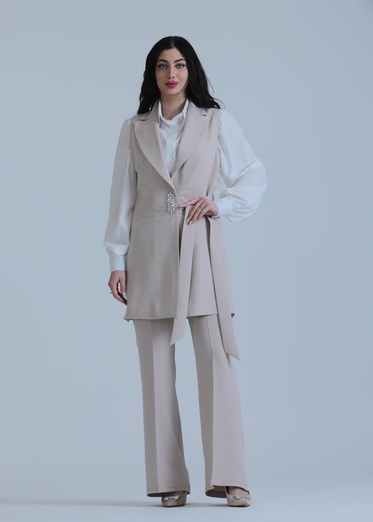 3-piece formal vest suit