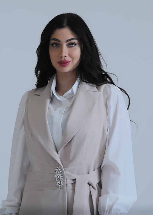 3-piece formal vest suit