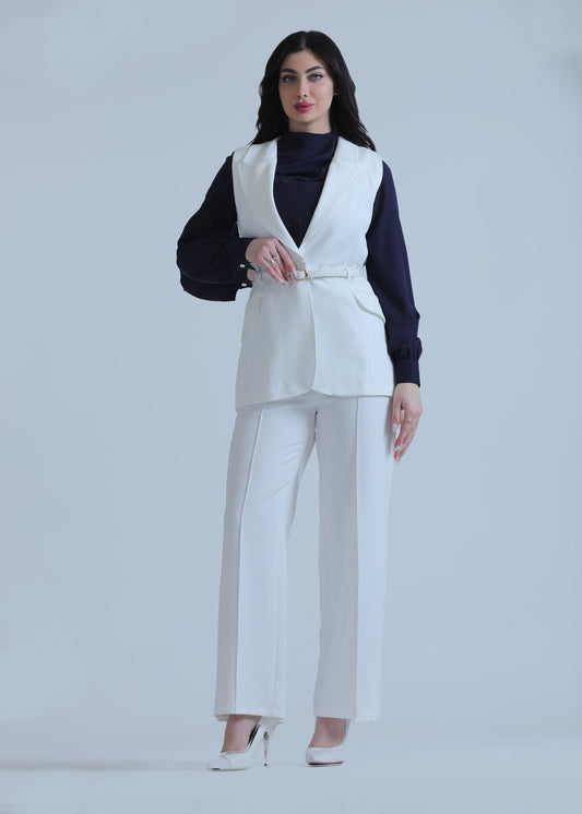 Women's Vest with shirt