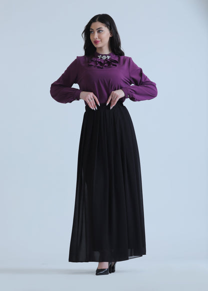 Pleated skirt