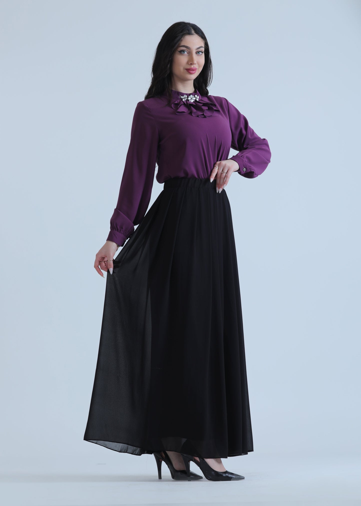 Pleated skirt