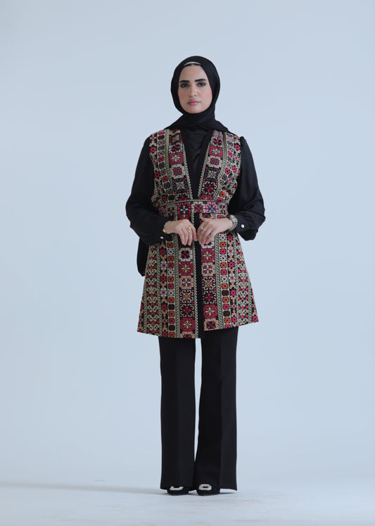 Embroidered vest