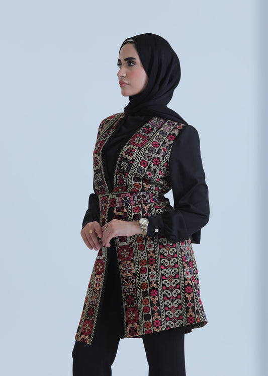 Embroidered vest