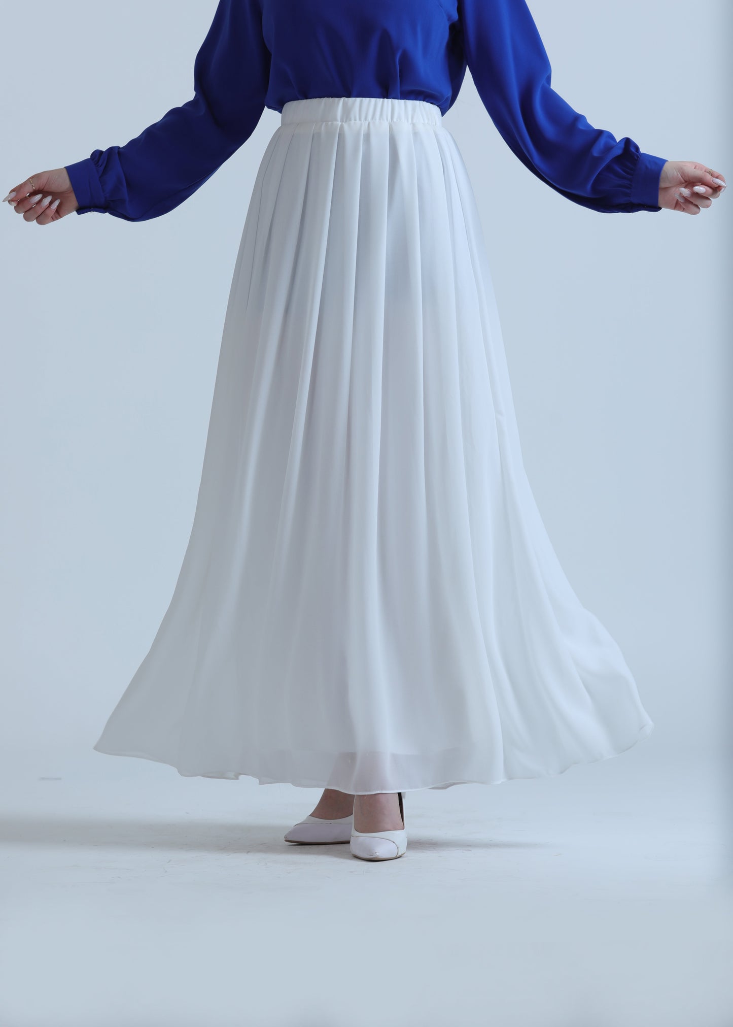 Pleated skirt