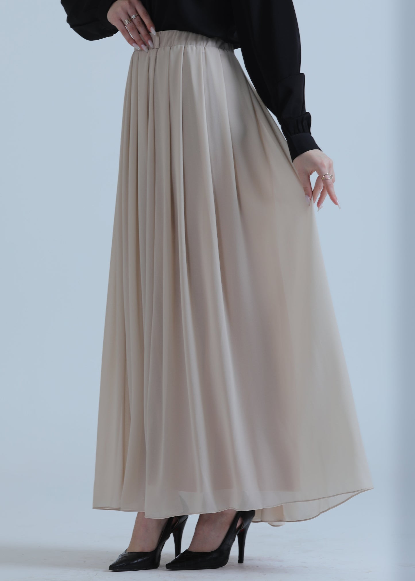 Pleated skirt