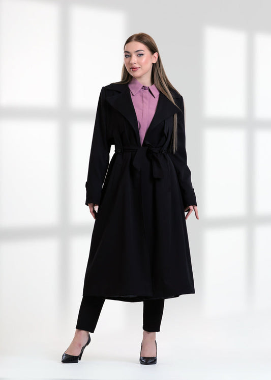 Women's winter trench coat