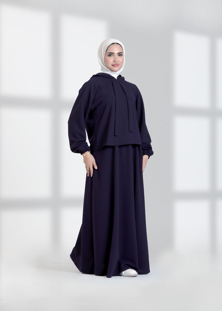Women's winter skirt set