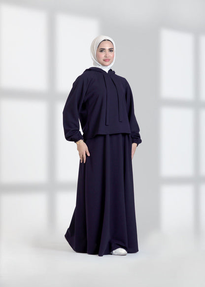 Women's winter skirt set