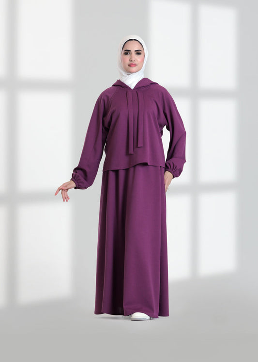 Women's winter skirt set