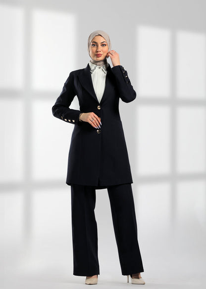 Two-piece formal Islamic suit