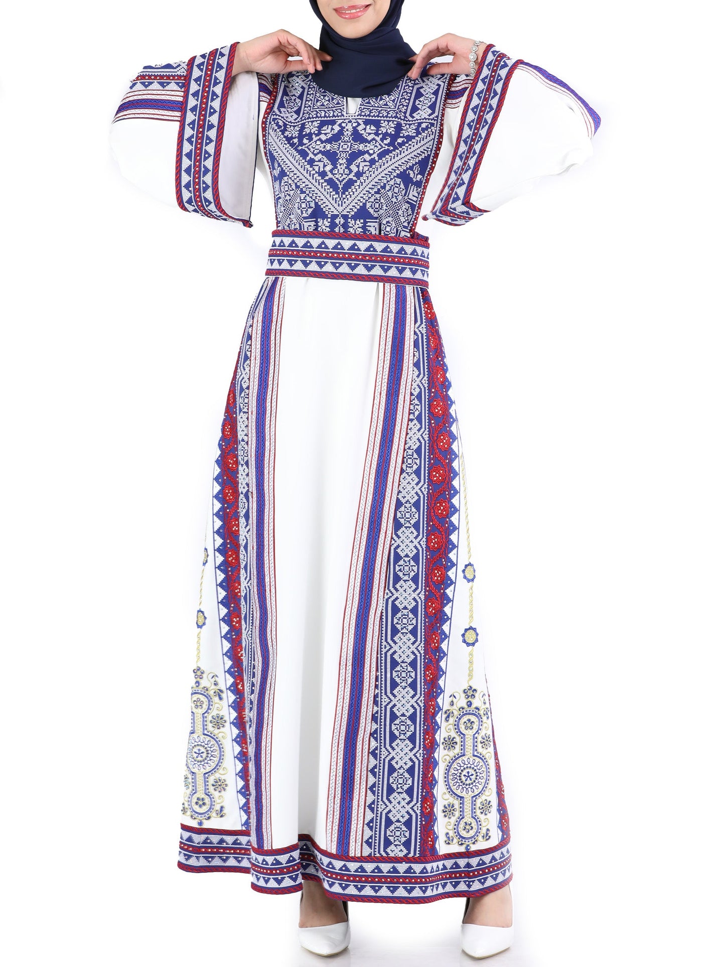 Embroidered thob