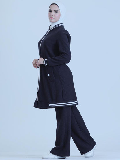 Women's long training suit