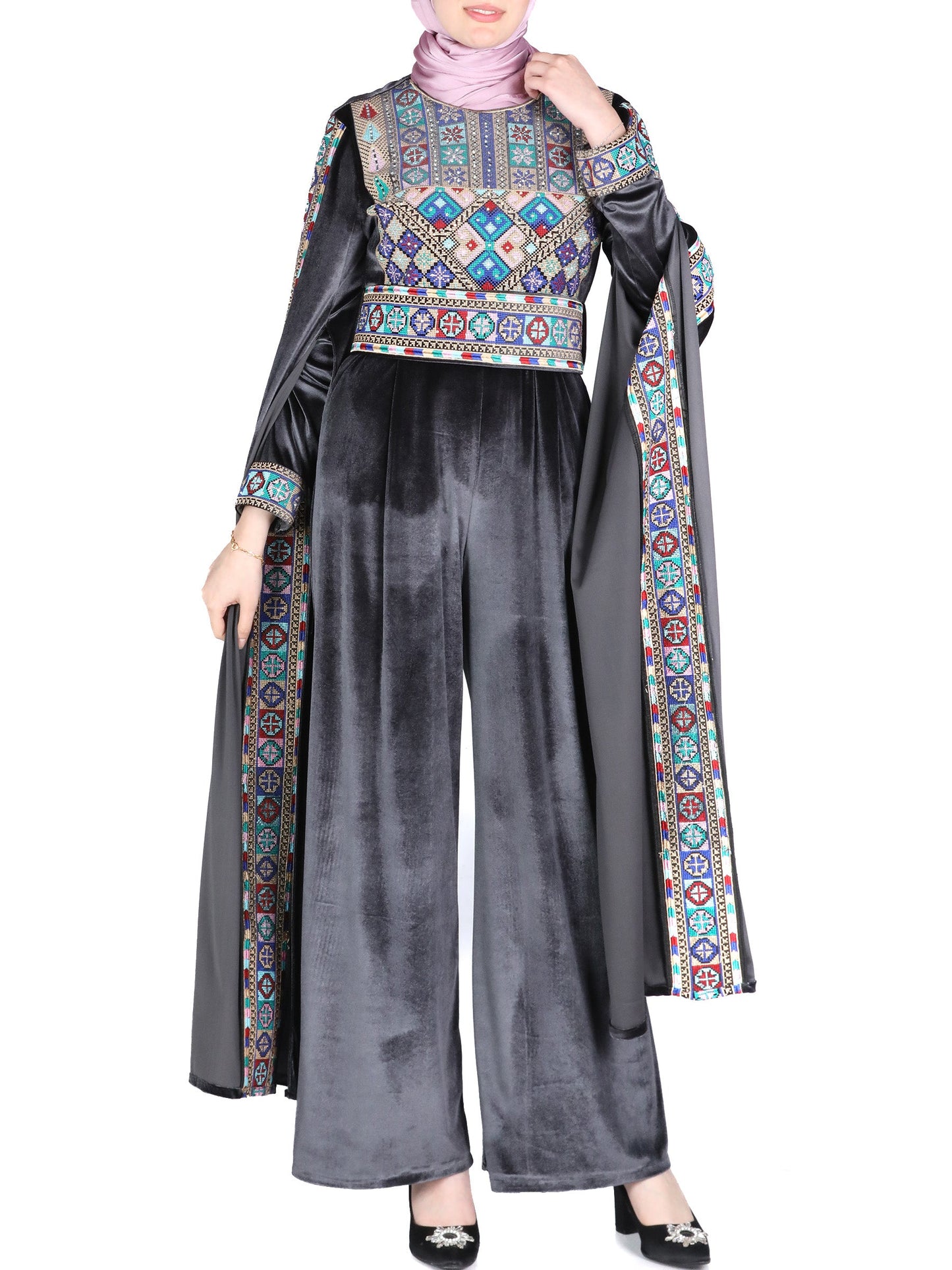 Embroidery Jumpsuit