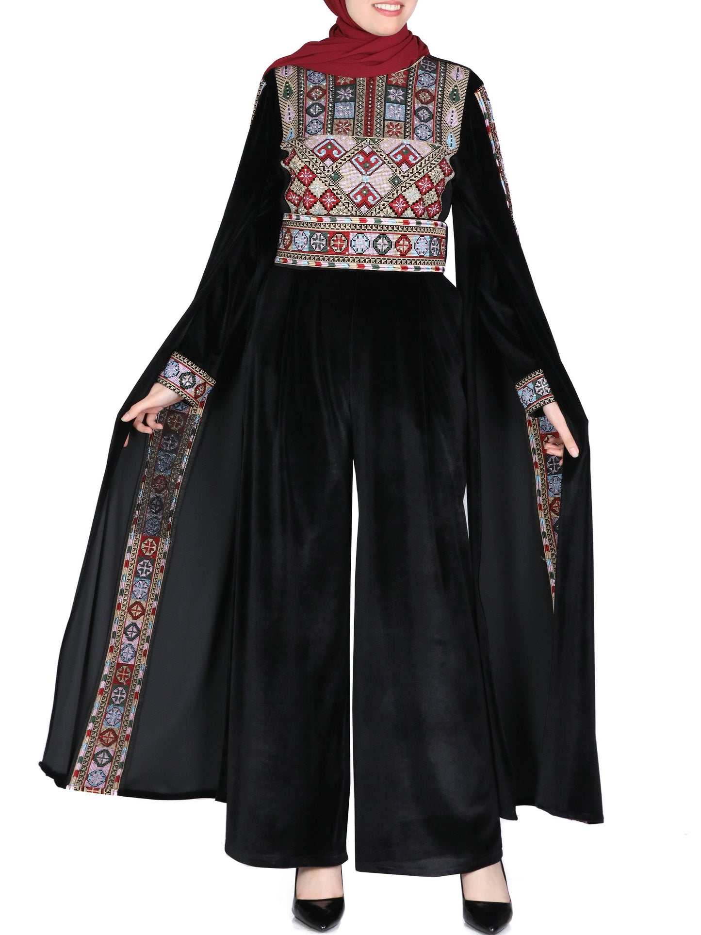 Embroidery Jumpsuit