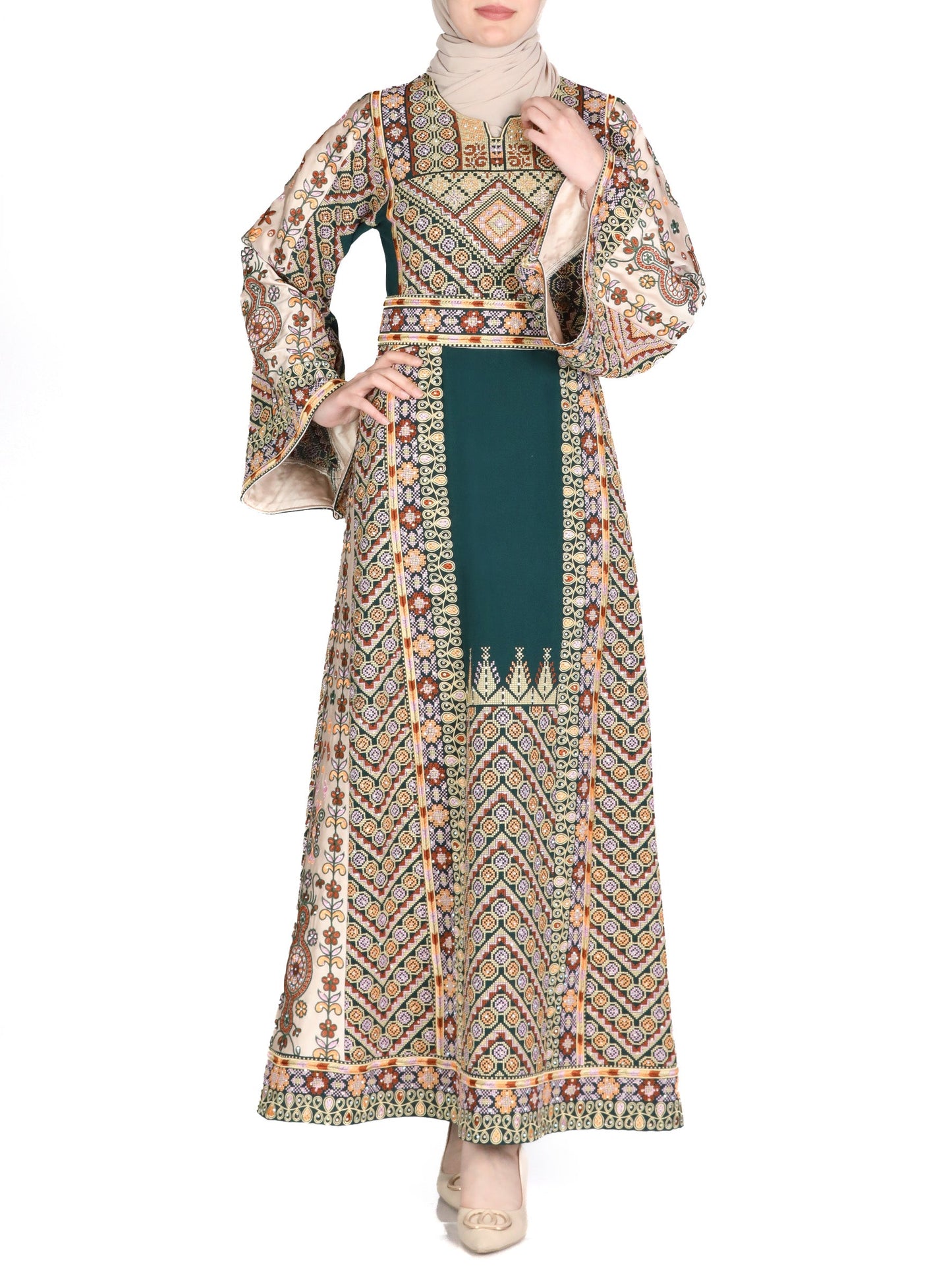 Embroidery thob