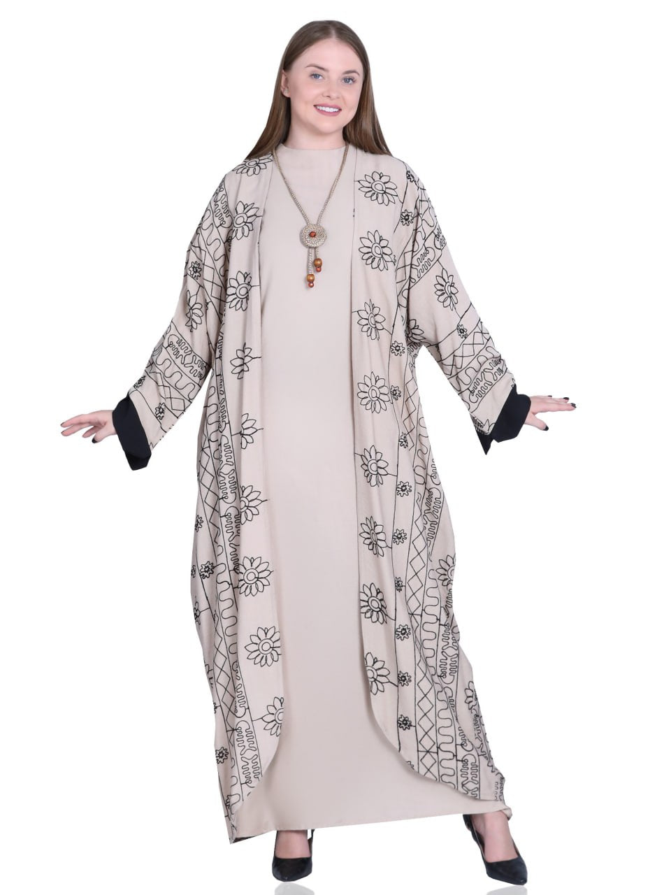 Abaya two pieces