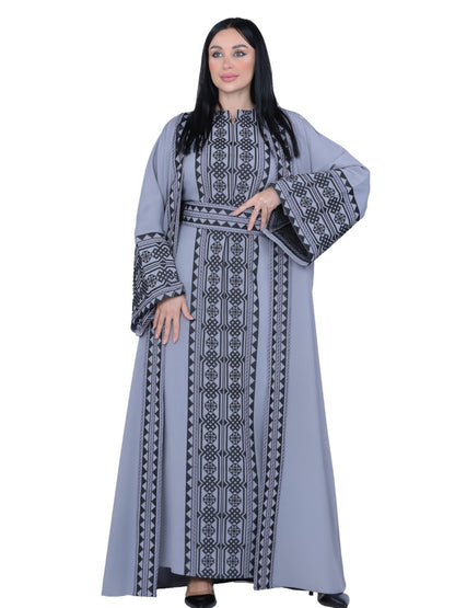 Embroidered Bisht 2 pieces