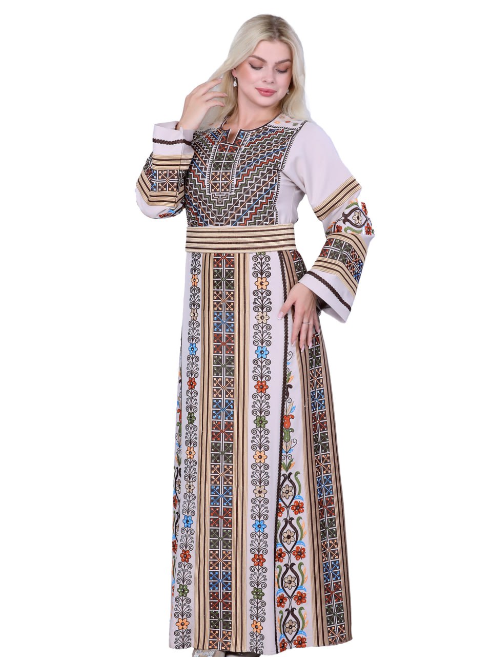 Embroidered thob