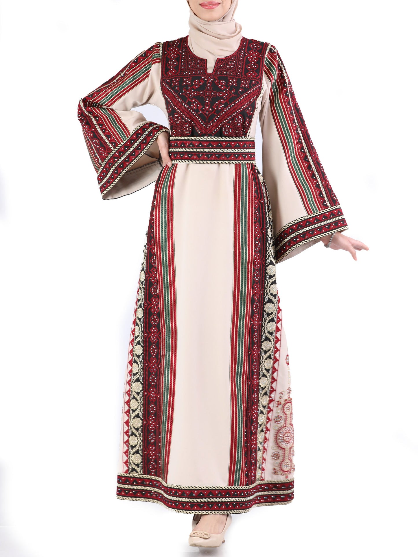 Embroidered thob