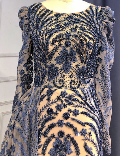 Suhana Beaded Evening Gown