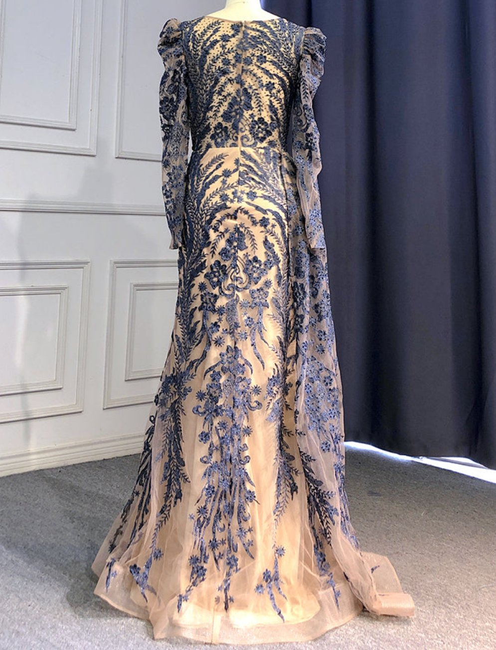 Suhana Beaded Evening Gown