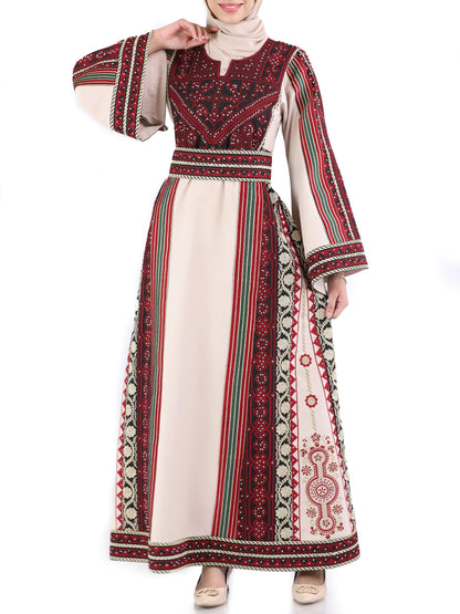 Embroidered thob