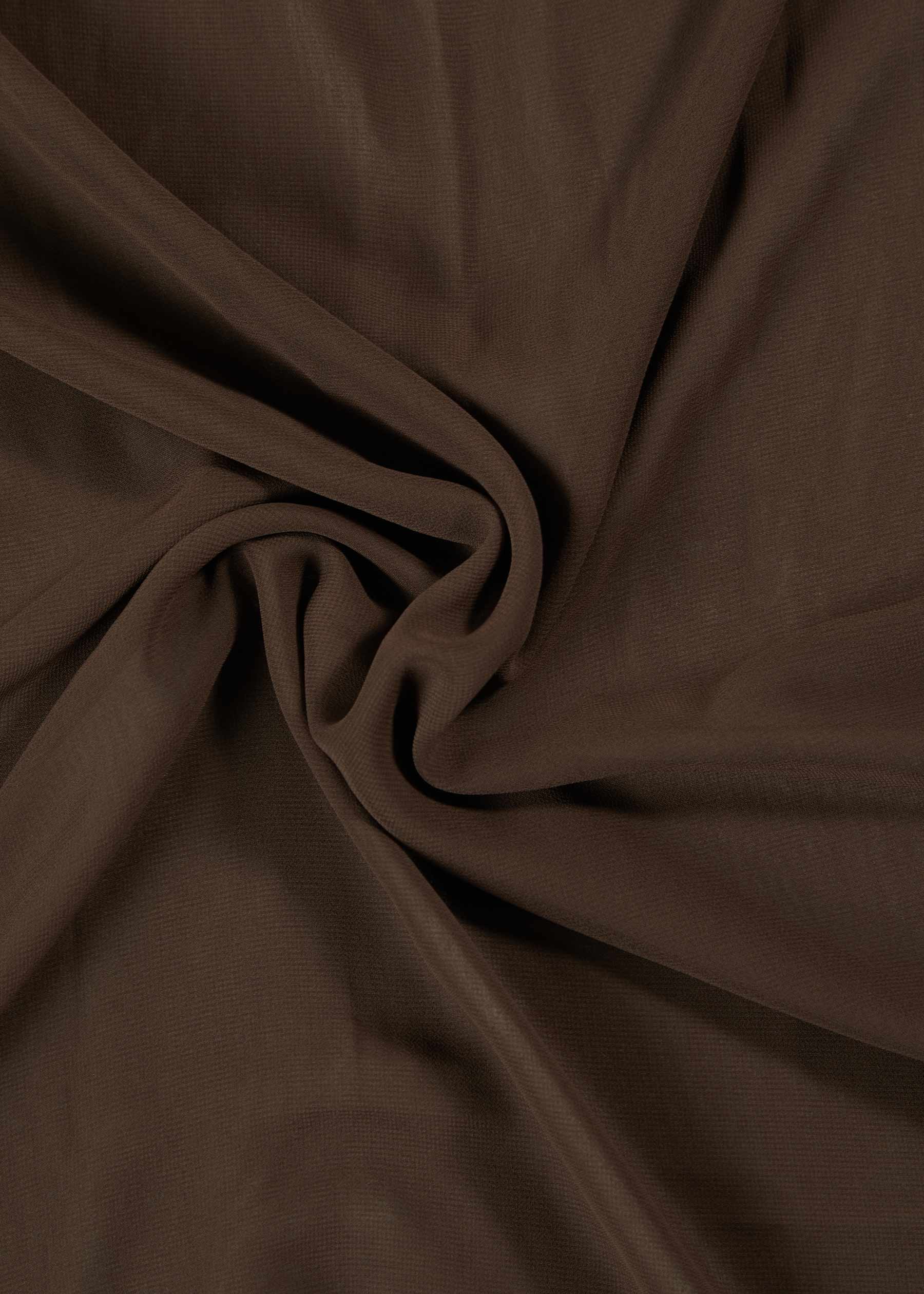 Truffle Crepe Hijab - Final Sale