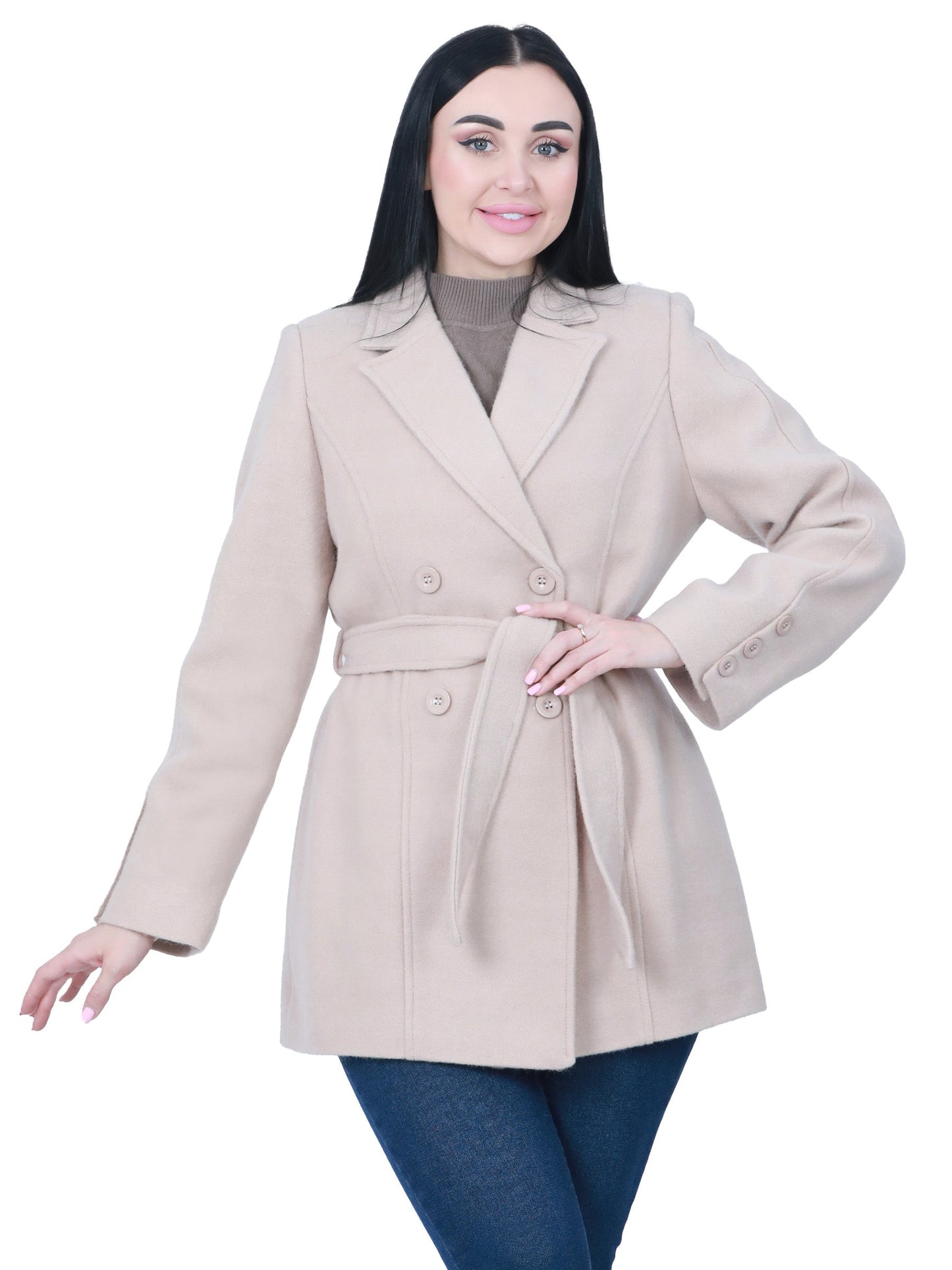 Women's short winter jacket