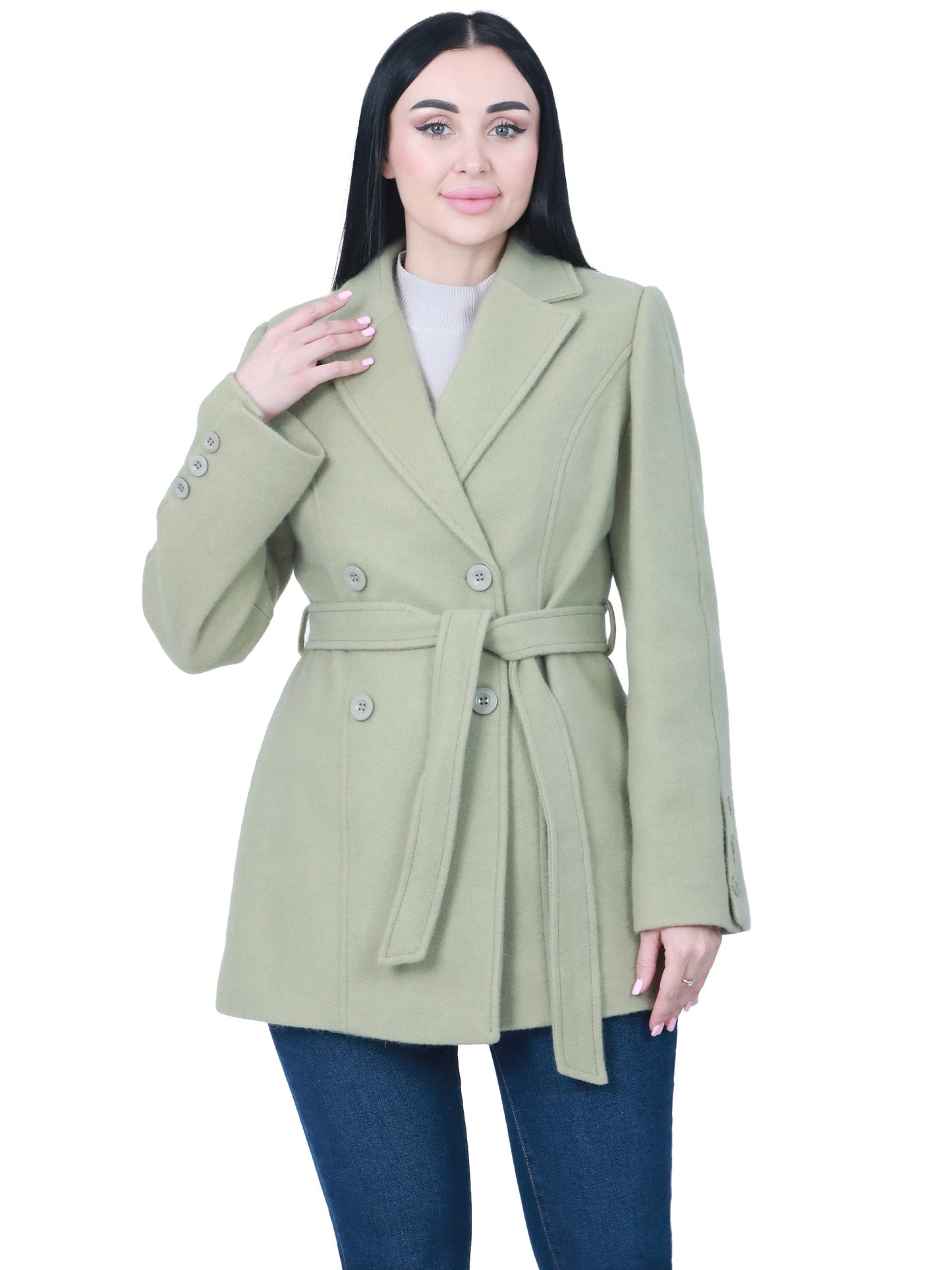 Women's short winter jacket