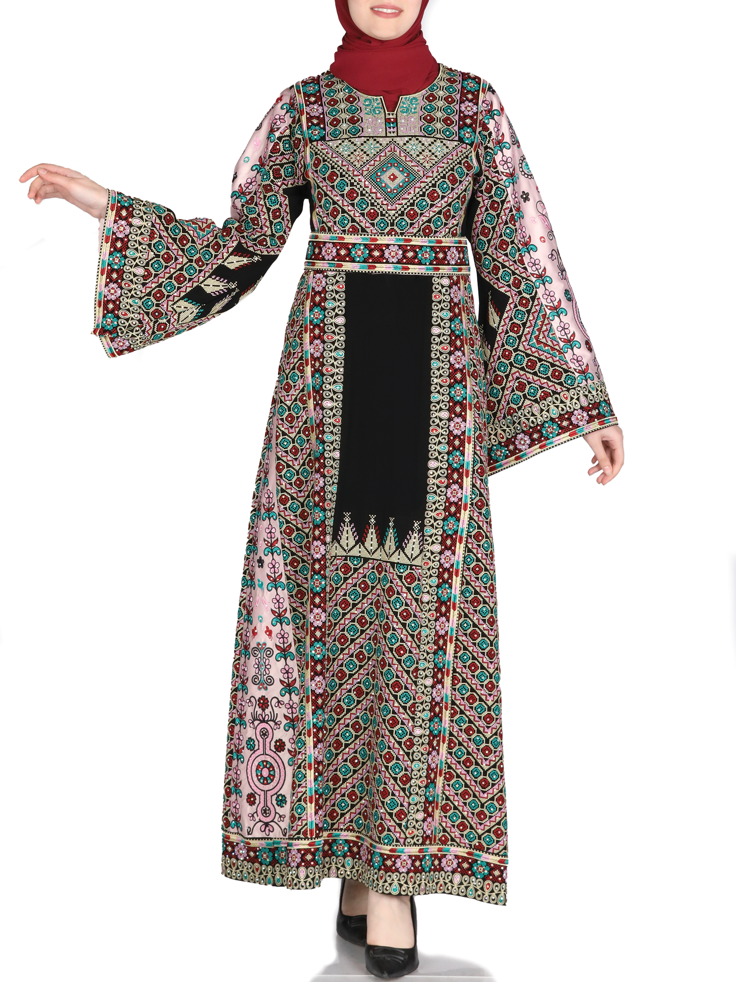 Embroidery thob