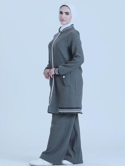 Women's long training suit