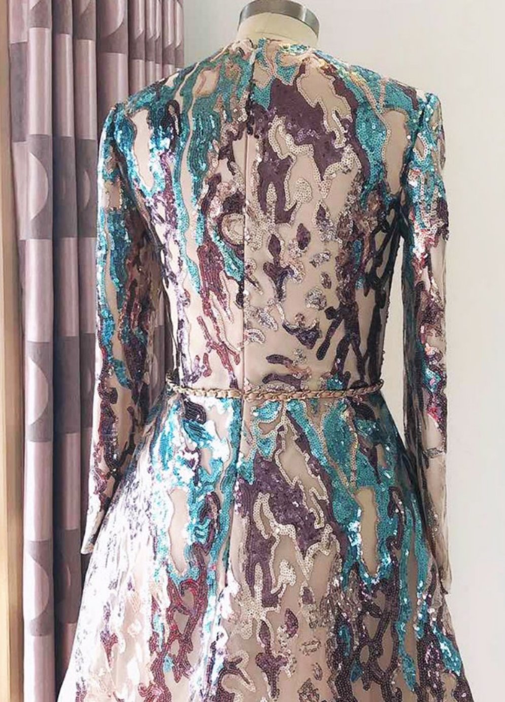 Ariel Sequin Gown