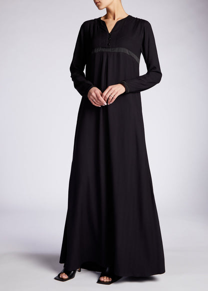 Oolong Abaya Black