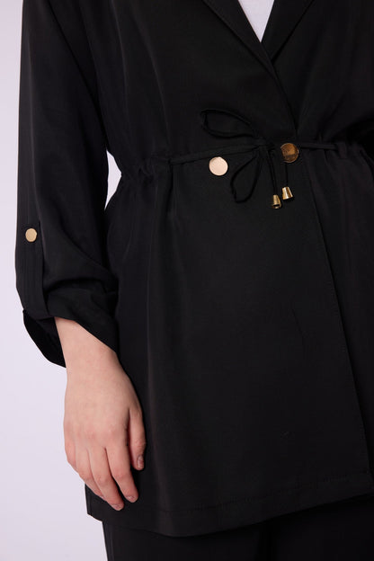 Wide V Neck Long Pants Two Piece Set