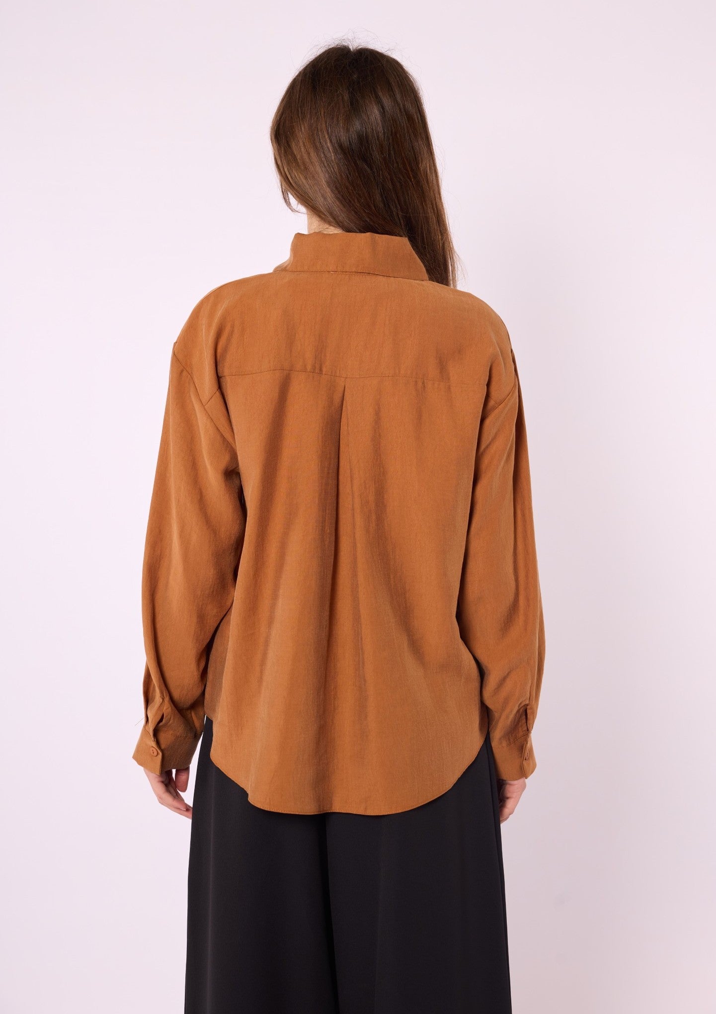 Tencel Shirt with Bow Detail