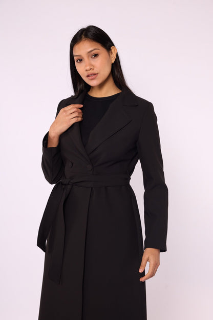 Relaxed Fit Casual Long Womens Coat