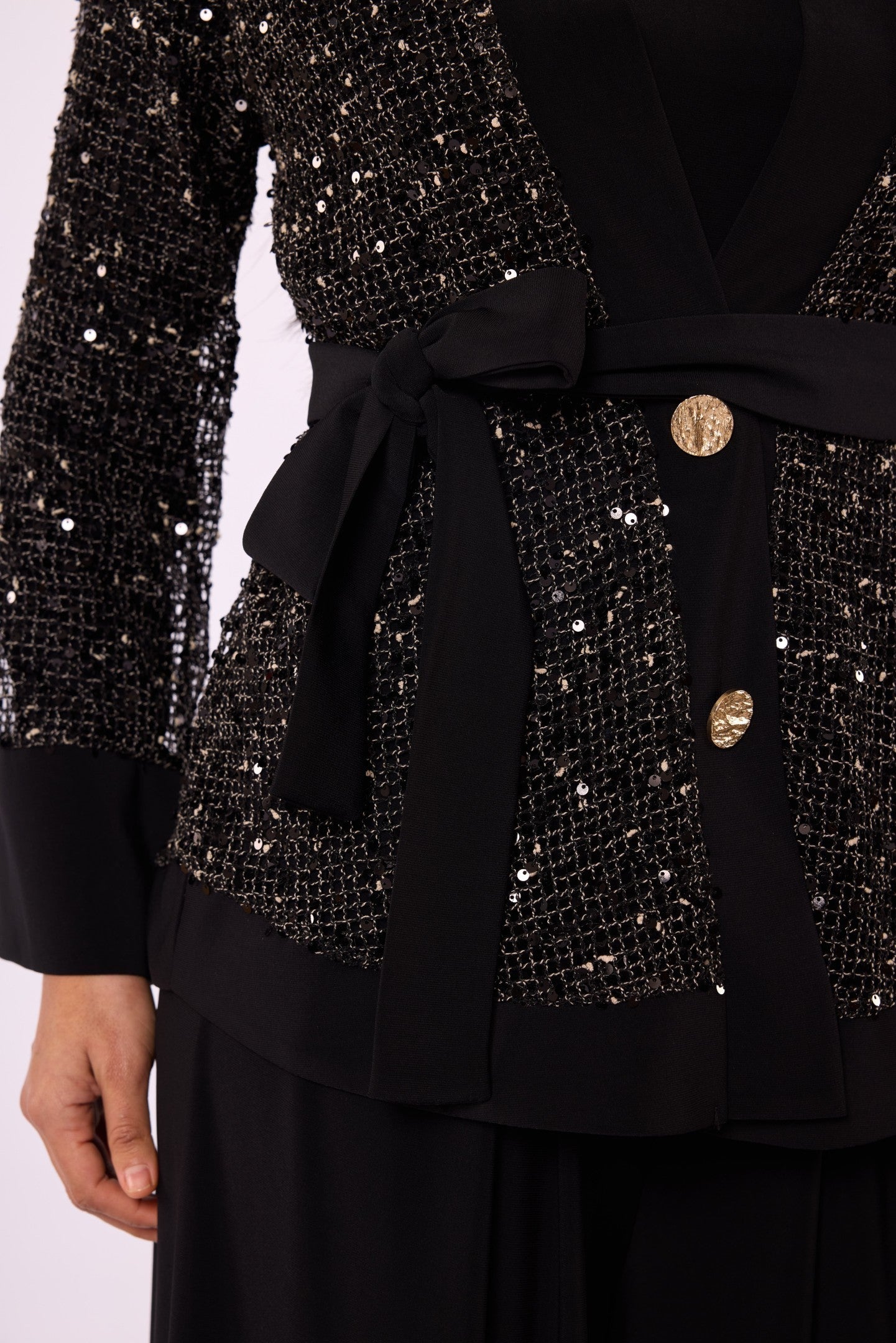Set with Sequin Detailed Jacket