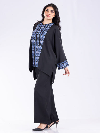 Embroidered set