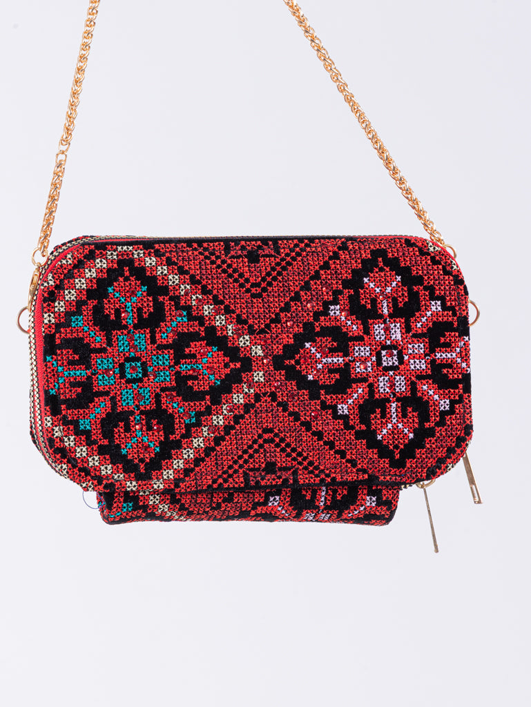 Small embroidered bag