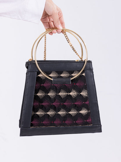 Medium embroidered bag