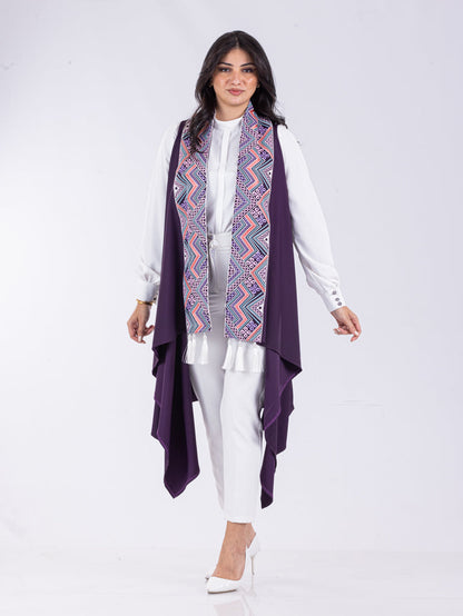 Vest Embroidered
