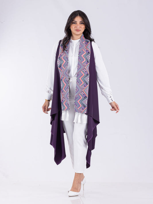 Vest Embroidered