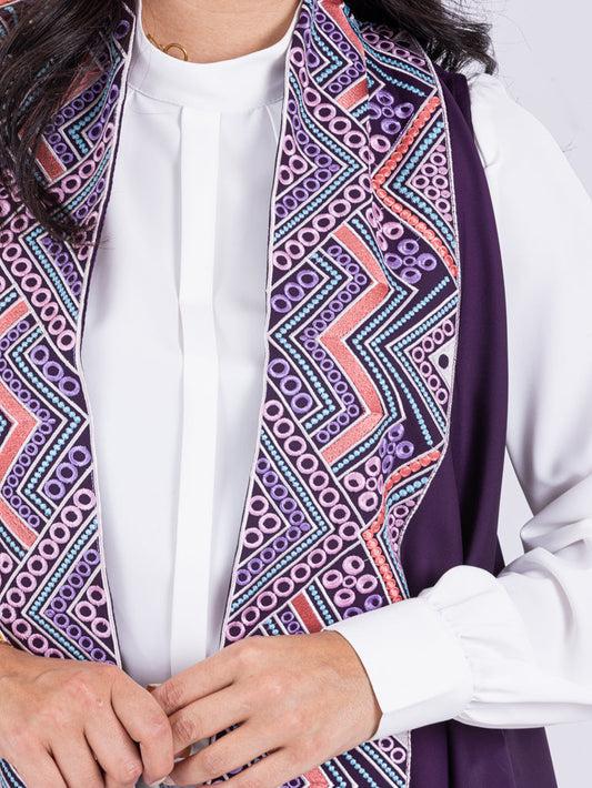 Vest Embroidered