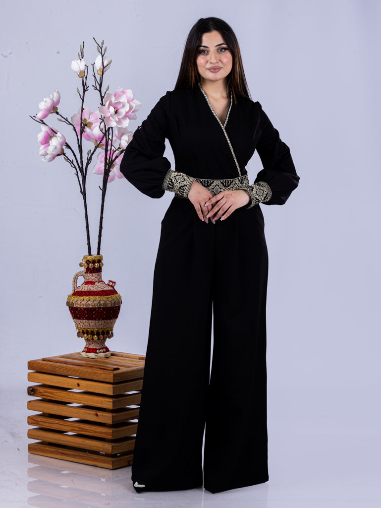 Embroidered jumpsuit